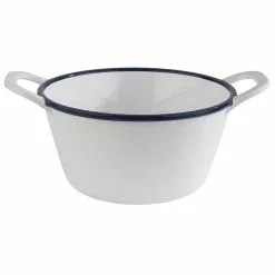 Emalj-liknande Skål, 21,5x16,5 Cm