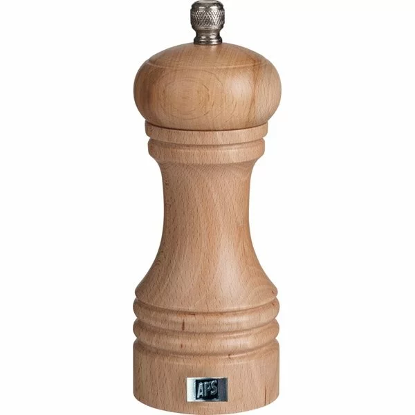 Saltkvarn, "Professional", 3 Olika Storlekar D:5,5cm, H:15cm, Trä, Ljus 3 Saltkvarn, "Professional", 3 Olika Storlekar D:5,5cm, H:15cm, Trä, Ljus