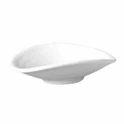 Skål "ZEN", Oval, 2 Olika Färger Vit